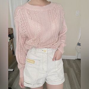 Pink sweater size S 🩷